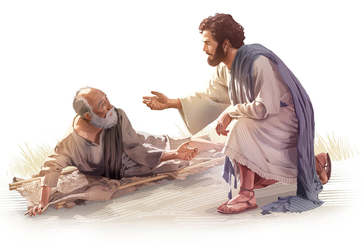 Jesus ta aludha omulumentu te ehama.